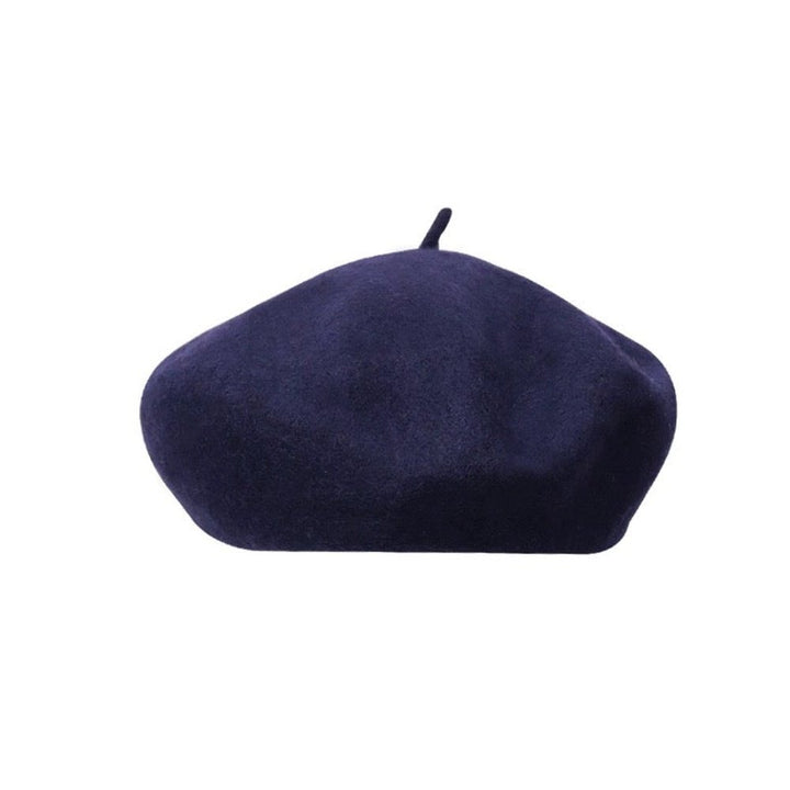 Wool French Beret Newsboy Hat Cap Winter Warm