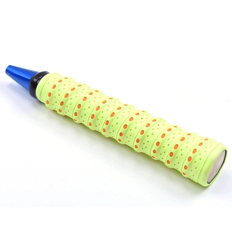 SPPHONEIX  Two Color Memory  EVA Keel Racket Grip Anti Slip Perforated Super Absorbent Tennis Overgrip Badminton Overgrip Pickleball Overgrip Various Sports Equipment Grip