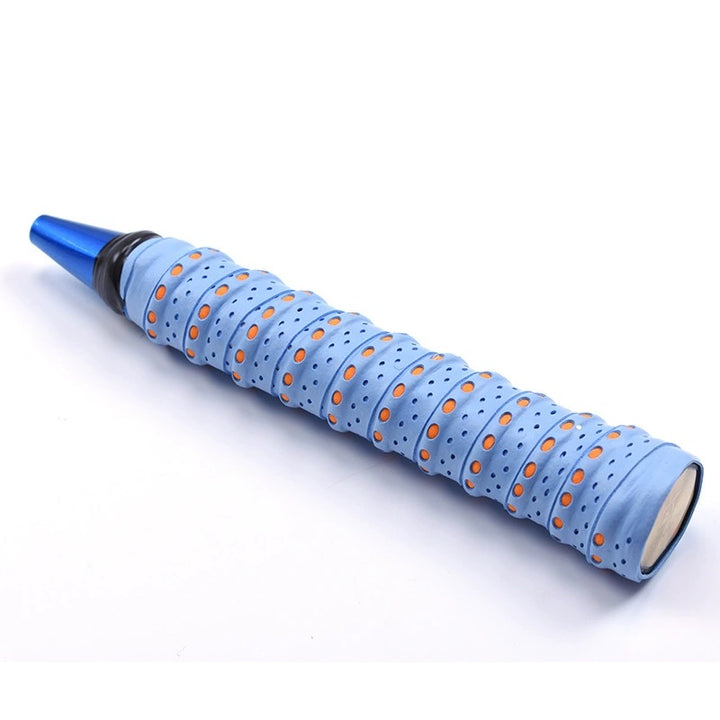 SPPHONEIX  Two Color Memory  EVA Keel Racket Grip Anti Slip Perforated Super Absorbent Tennis Overgrip Badminton Overgrip Pickleball Overgrip Various Sports Equipment Grip