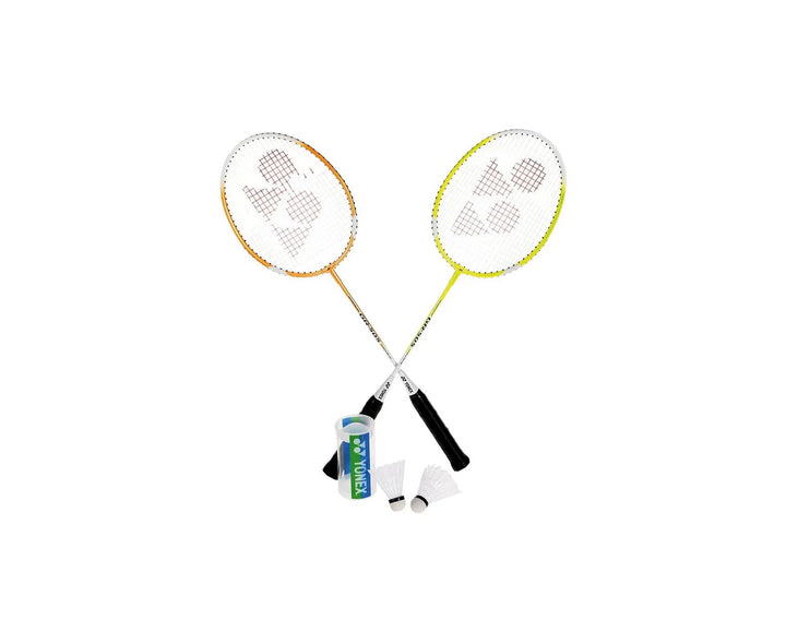 YONEX 2-Player Badminton Set 2 Racket with Shuttlecocks GR-505(set)