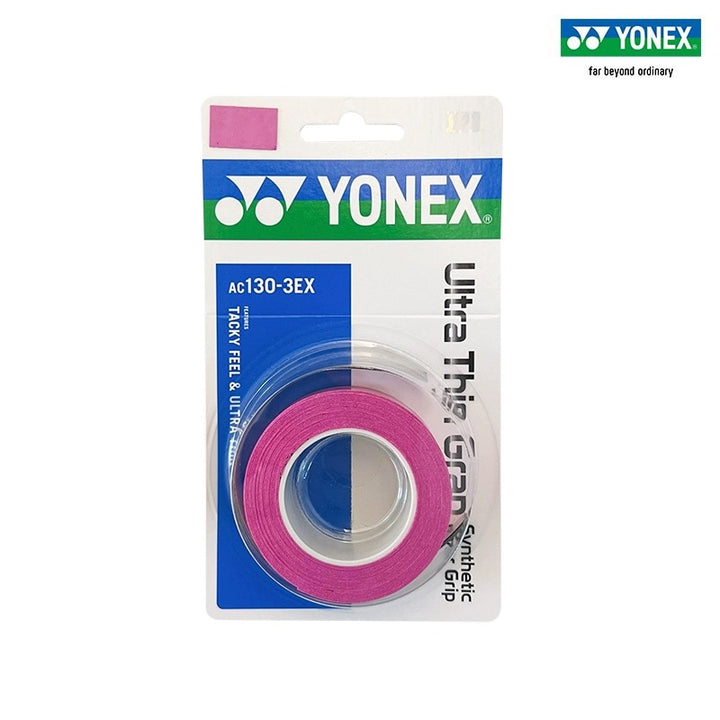 YONEX AC130-3EX Ultra Thin Grap (3 wraps) synthetic Over Grip