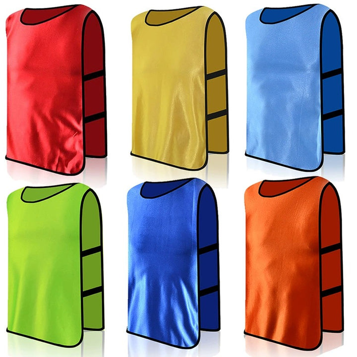 SPPHONEIX Team Training Sports Bibs Vests Soccer Basketball Football Rugby Netball Cricket Various team sports