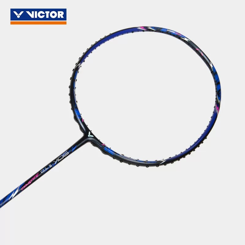 Victor AuuaSpeed 90k 2 TD Badminton Racket Pink 4UG6