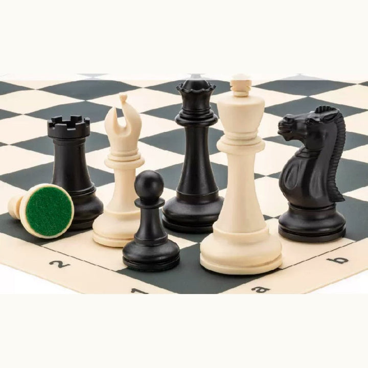 International Chess board (PU) boutique set