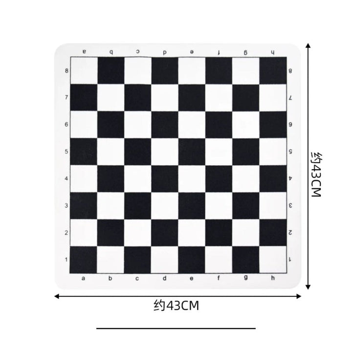 International Chess board (PU) boutique set