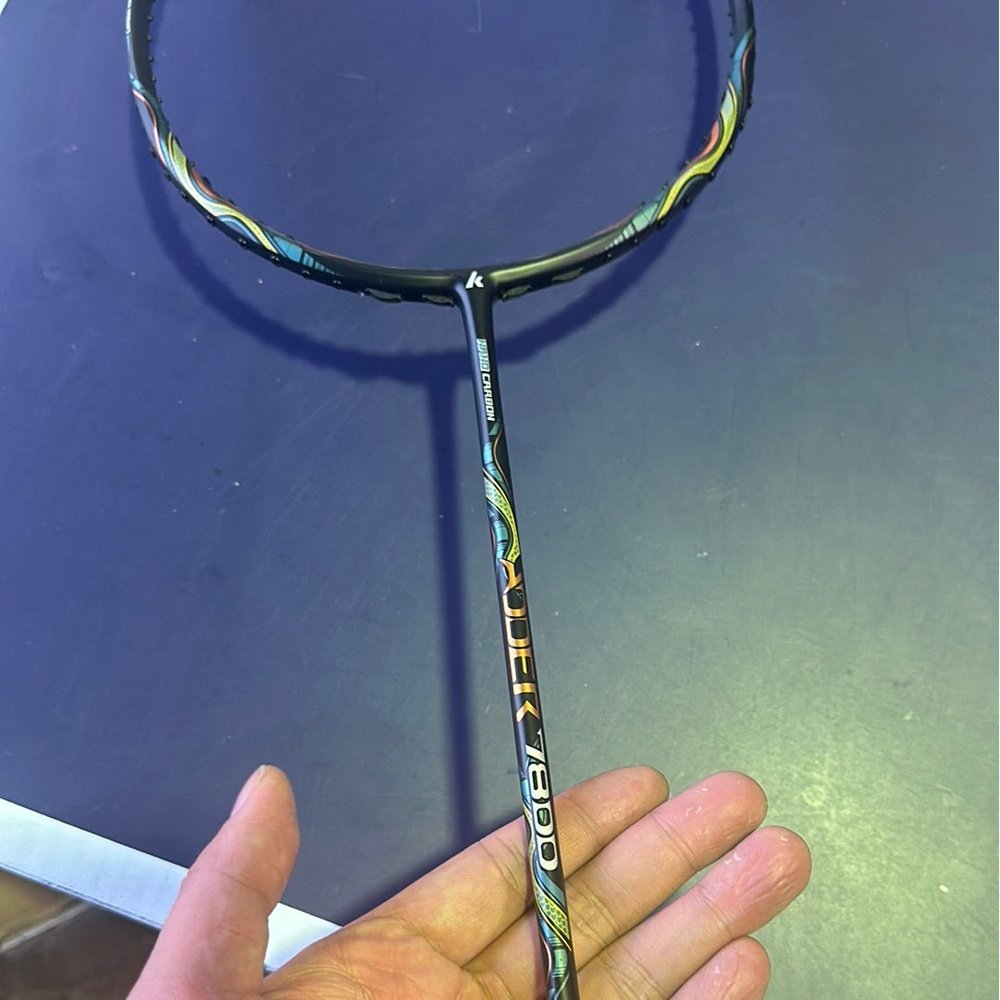 KAWASAKI adder 7800 badminton racket 87g max 28lbs