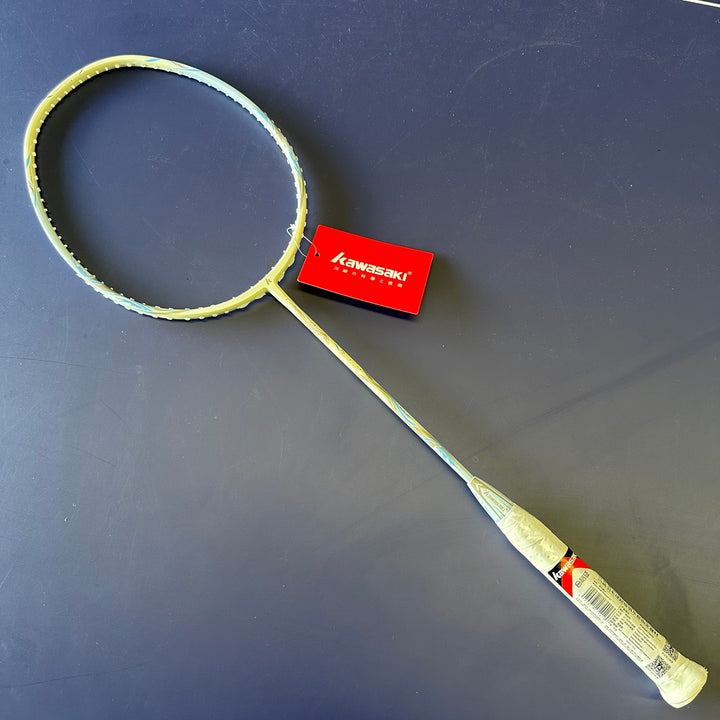 Kawasaki l Porcelain Q7 Lite Badminton Racket 83g max30lbs with gift box