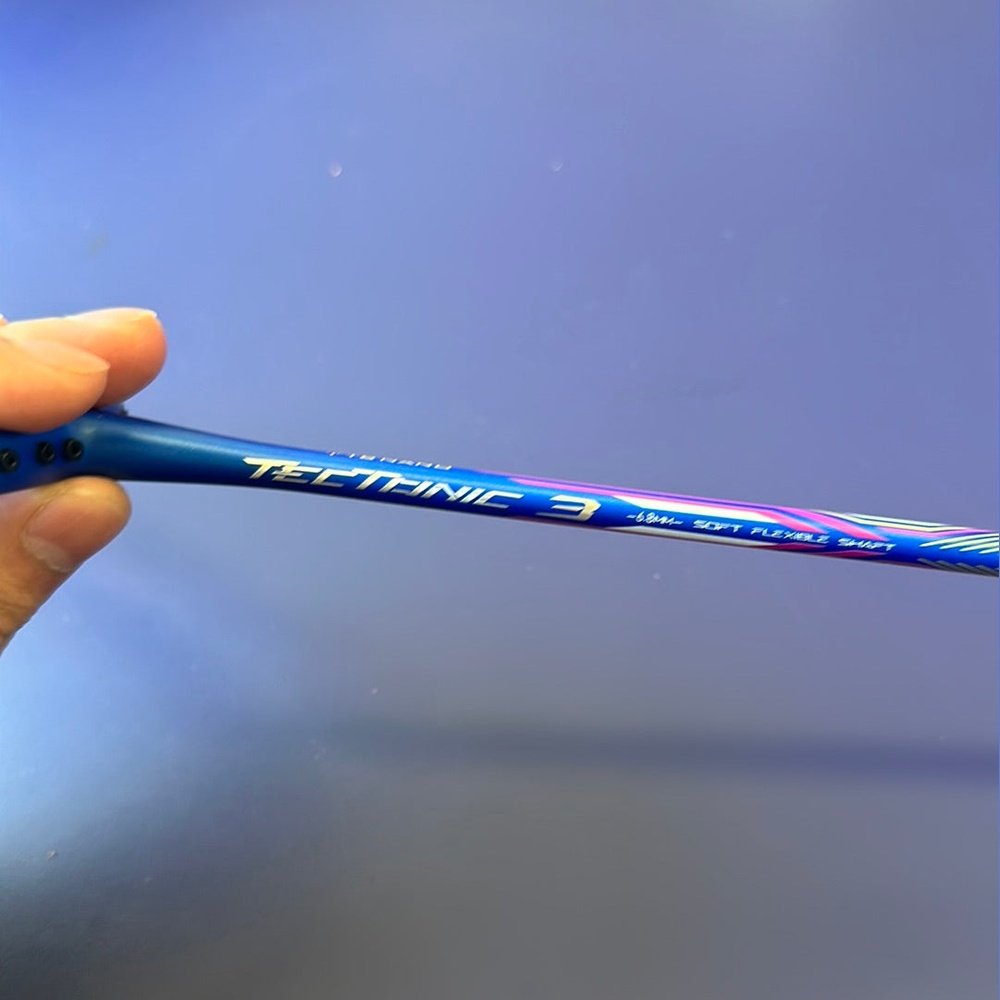 Li Ning tectonic 3 blue Badminton Racket 75g