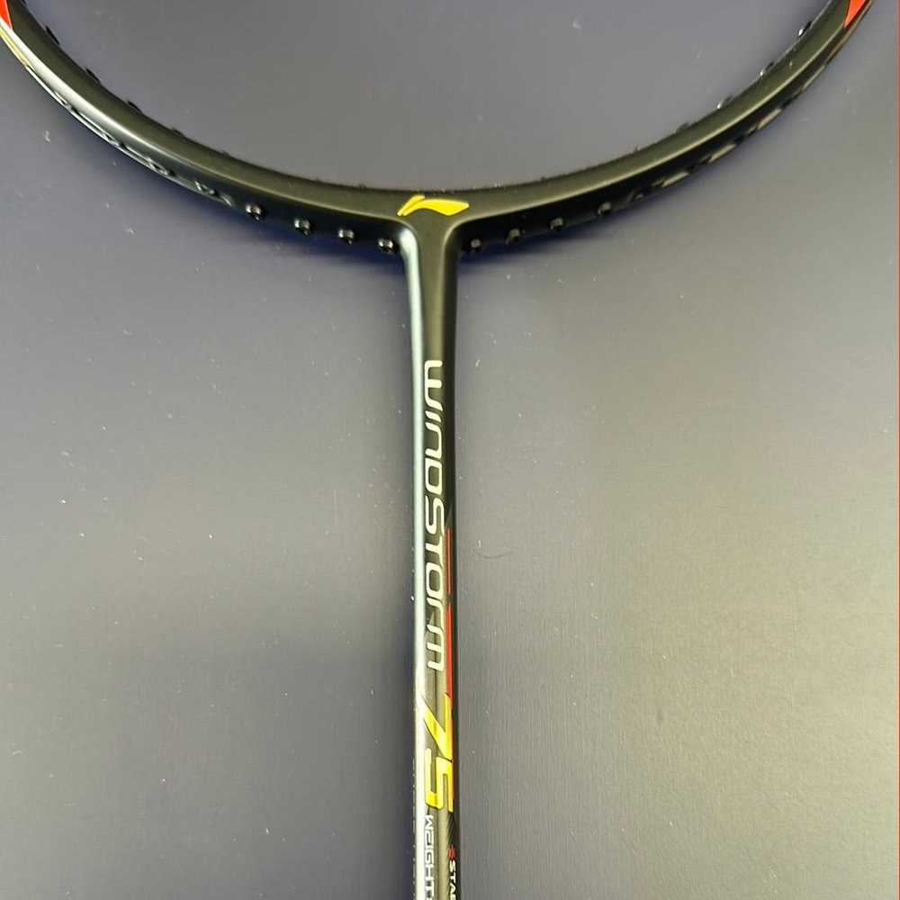 Li Ning windstorm 75 black Badminton Racket 75g