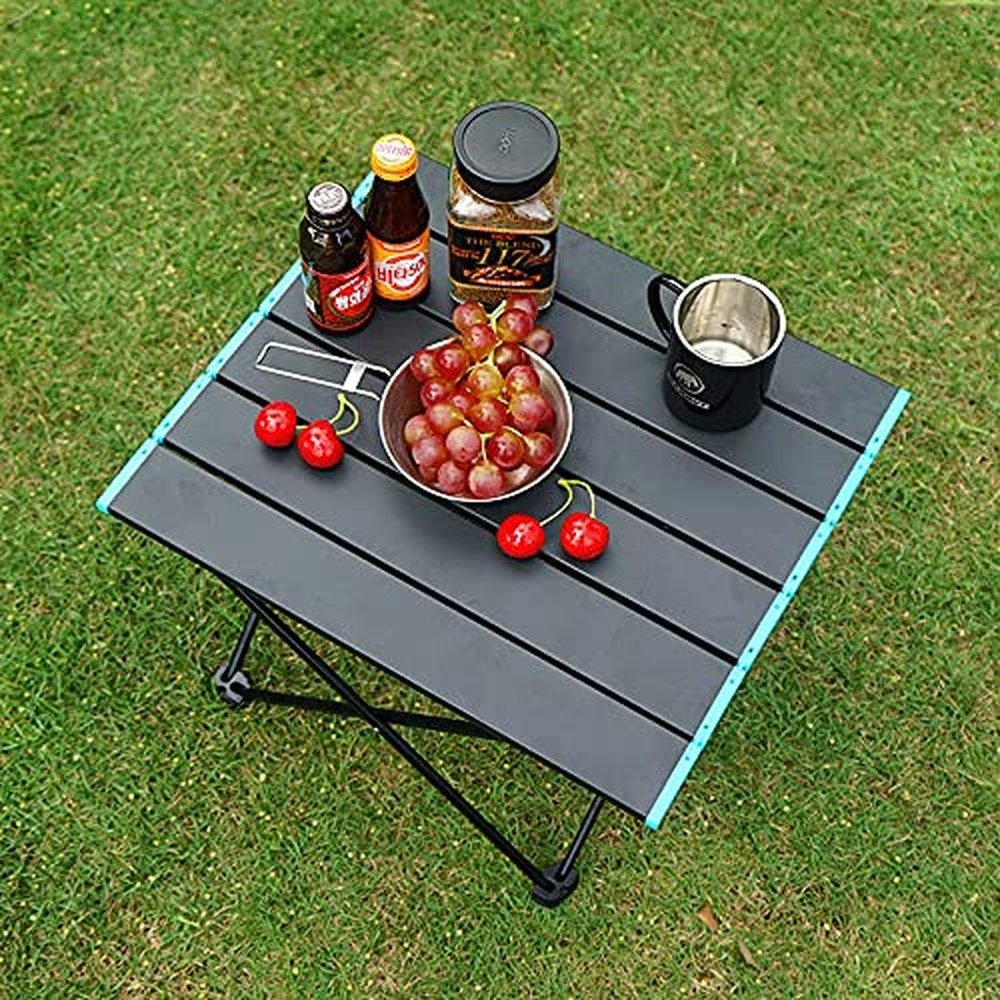 Outdoor Camping Table Folding Portable Aluminium BBQ Desk Picnic Tables 3 Size AU