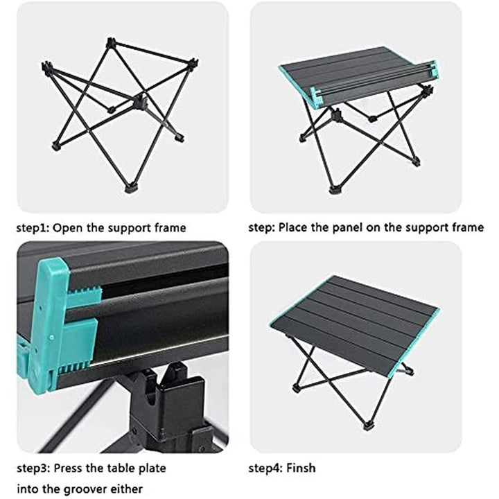 Outdoor Camping Table Folding Portable Aluminium BBQ Desk Picnic Tables 3 Size AU