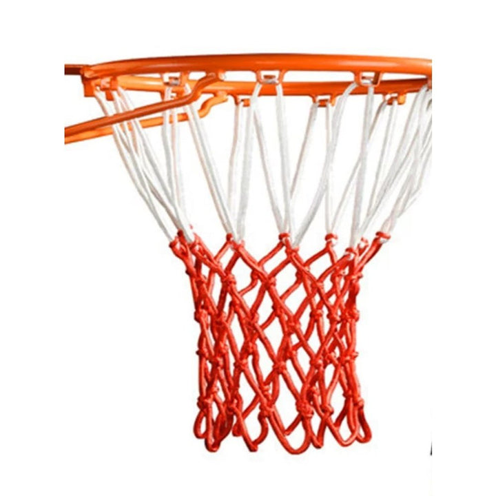 SPPHONEIX 2PCS Basketball Nets Durable Nylon Heavy Duty Standard 12 Loops Rim Hoop Mesh