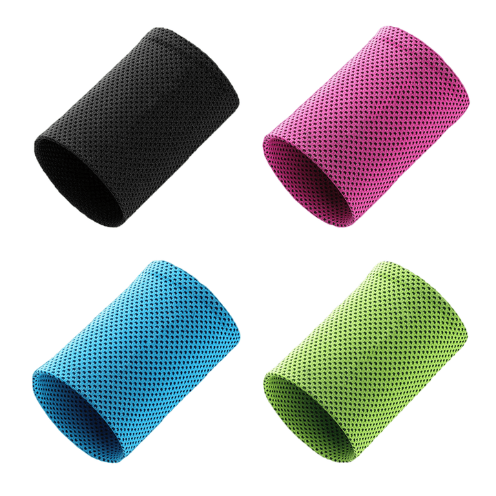 SPPHONEIX Summer Outdoor Cool Feeling Sports Wristband Towel for Running, Mountaineering, Sweat Wiping, Fitness, Basketball, Ice Silk Sweat-Absorbing, Comfortable and Breathable