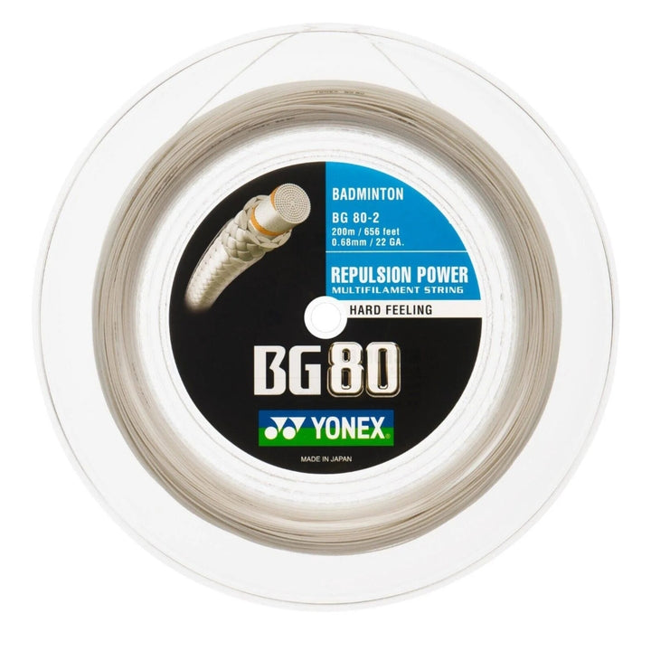 YONEX BG80 String (200m Coil) BG80-2