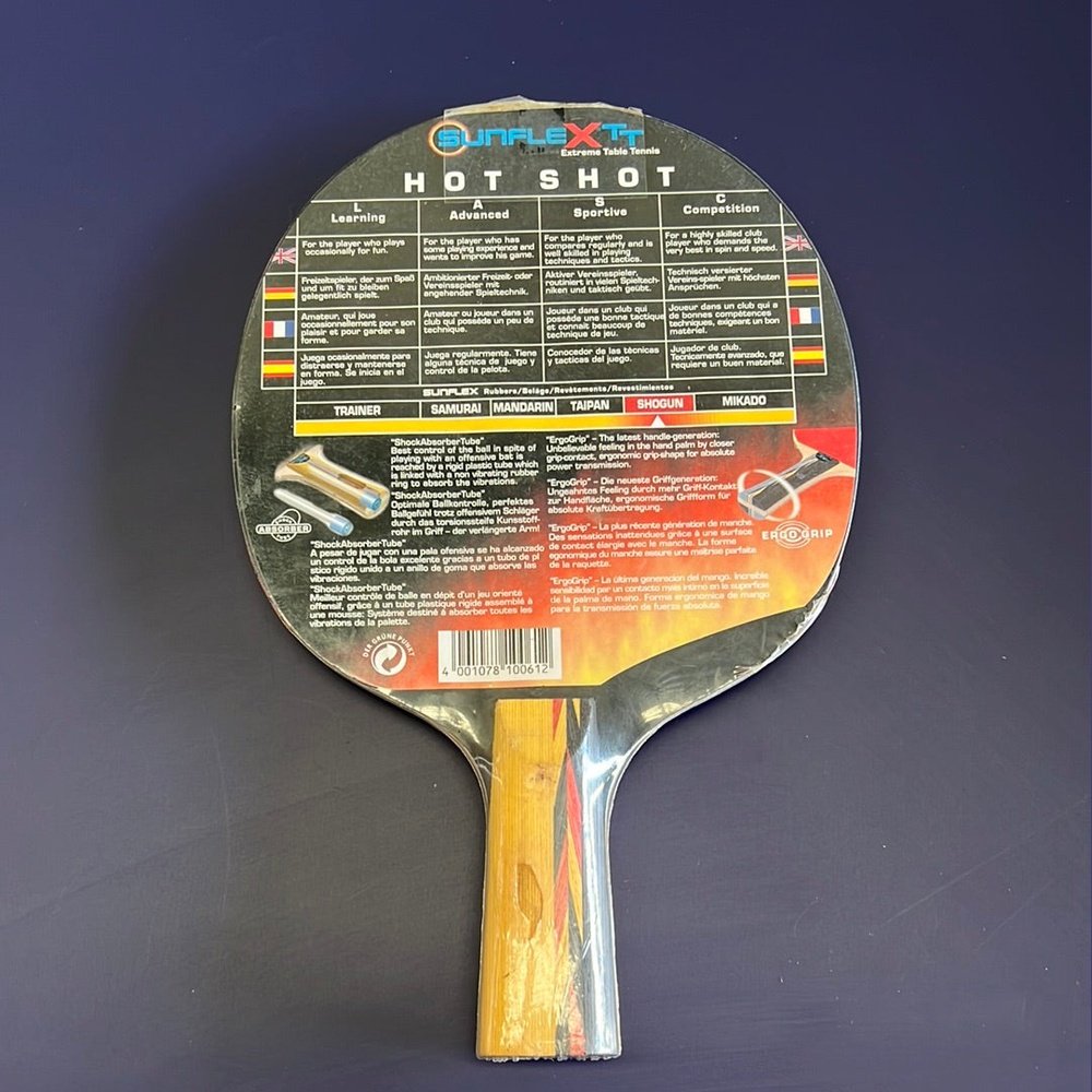 Sunflextt Table Tennis Bat Table Tennis Ping Pong Bat Paddle