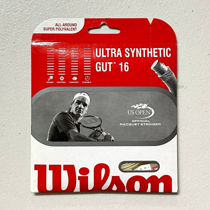 Wilson Synthetic Gut 16 Tennis String/ Extreme Octane 16 Tennis String