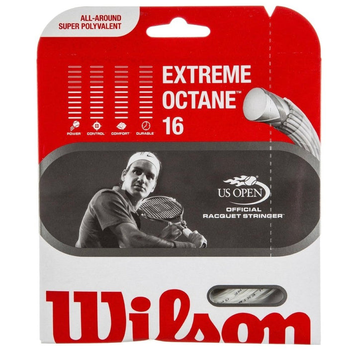 Wilson Synthetic Gut 16 Tennis String/ Extreme Octane 16 Tennis String