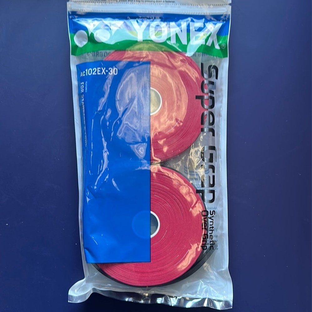 YONEX Super Grap AC102C30EX /AC102C30EX (30 Wraps)  multiple colors