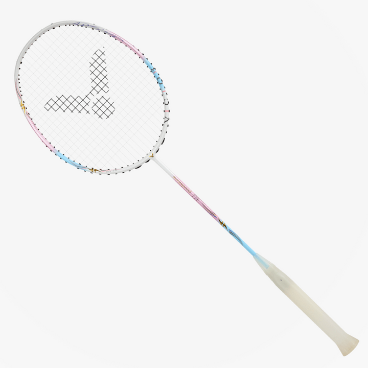 Victor AuraSpeed 77F Badminton Racket Pink 4UG6