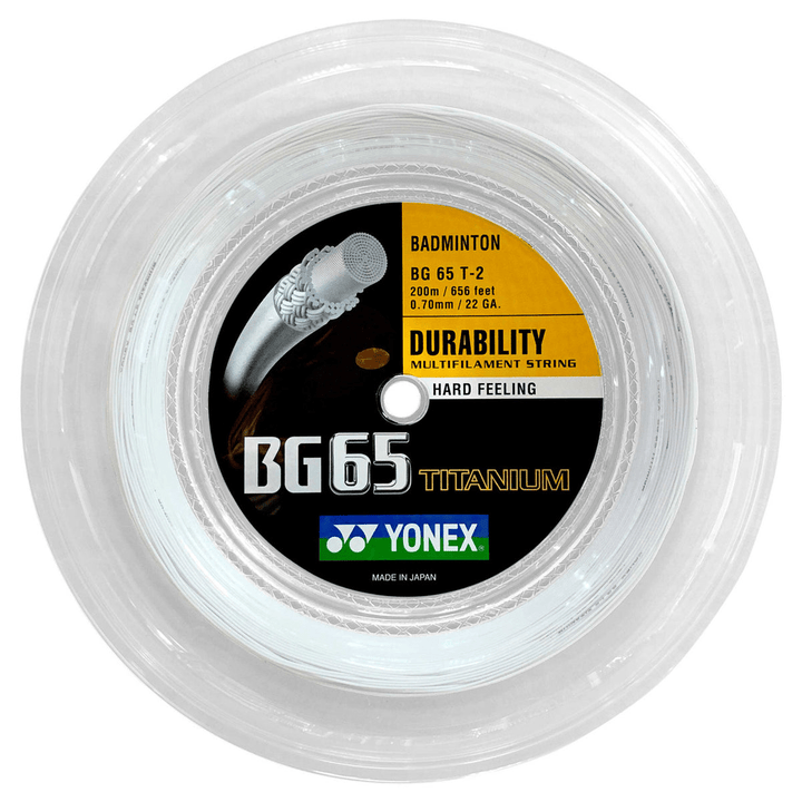 Yonex BG 65 Ti 200m Badminton String