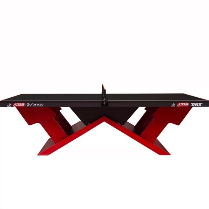 DHS Red Double Happiness W Series Table Tennis Table W1000