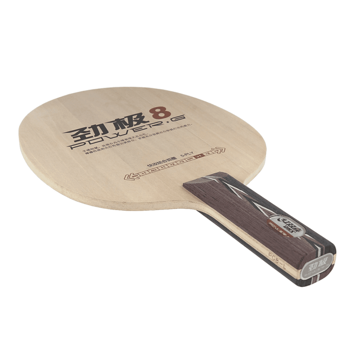 DHS Jinji Pure Wood Table Tennis Blade Ebony