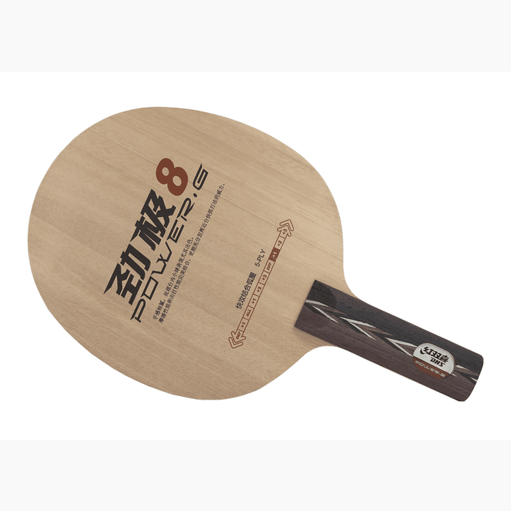 DHS Jinji Pure Wood Table Tennis Blade Ebony