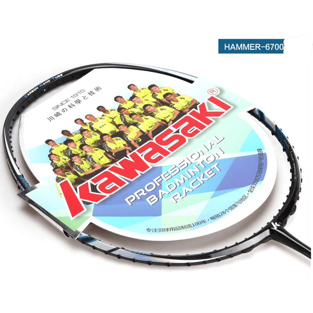 Kawasaki Hammer 6700 Badminton Racket 87g max 28lbs