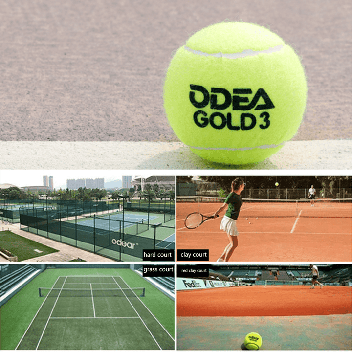 ODEA Gold Training Tennis Balls 60PCS (Rebound 140-148CM ITF)