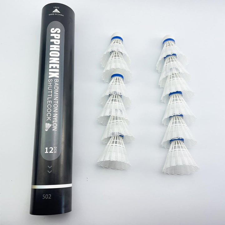 SPPHONEIX 502 Badminton shuttlecocks Shuttlecocks  (1 DOZ / 12PCS / 1TUBE)