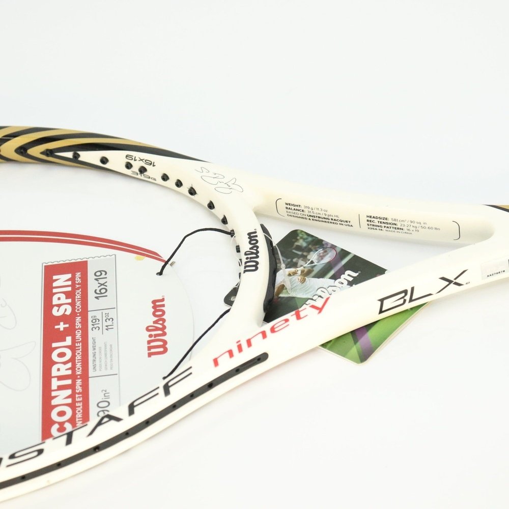 Wilson Pro staff 90L (319G) BLX Racquet Grip Size 3 Roger Federer Signature Version 2010-2013