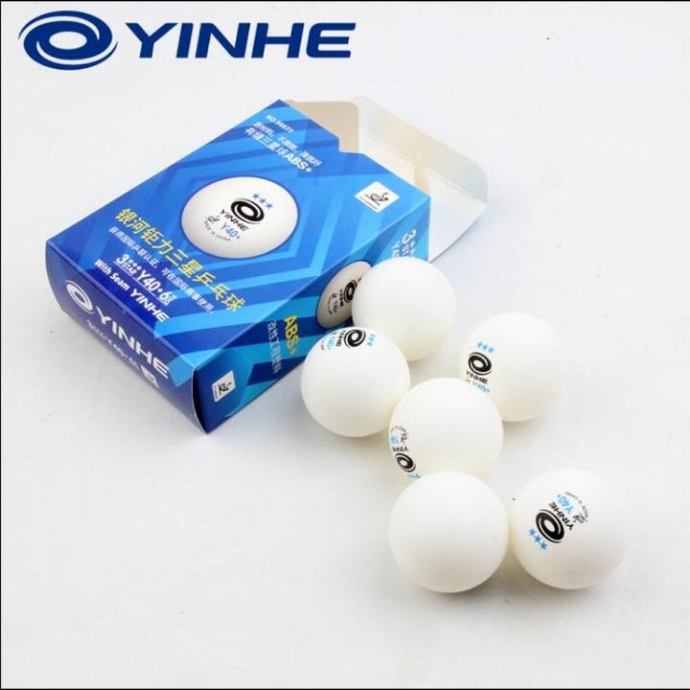 YINHE 3 Star Y40+ Table Tennis Ball 9993Y  (Blue) With Seam ITTF Approved