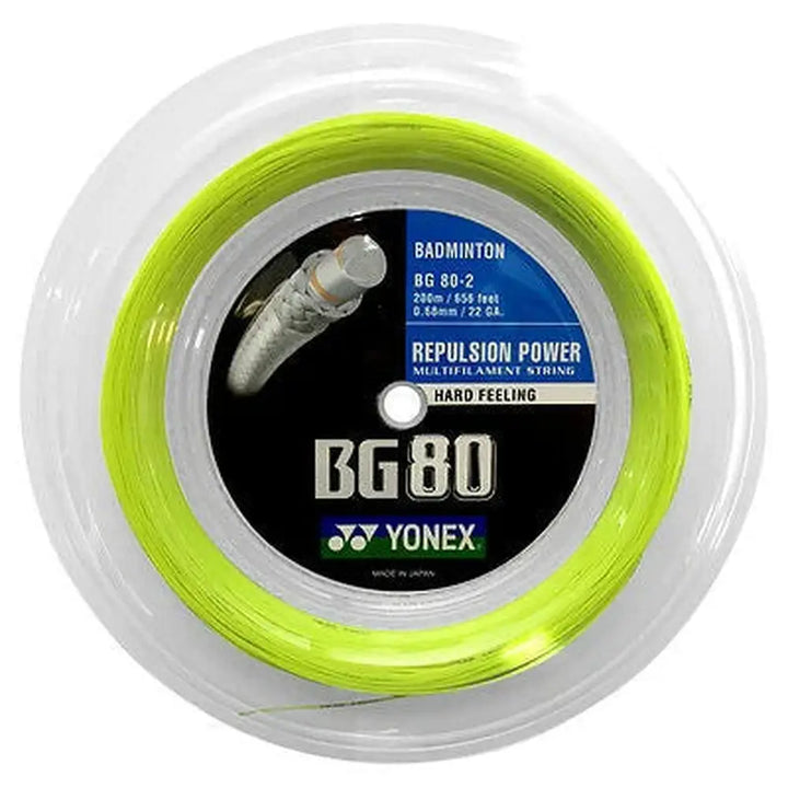 YONEX BG80 String (200m Coil) BG80-2