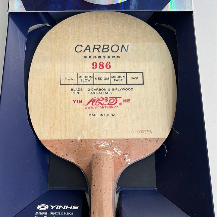 Yinhe 986 Carbon Table Tennis Blade