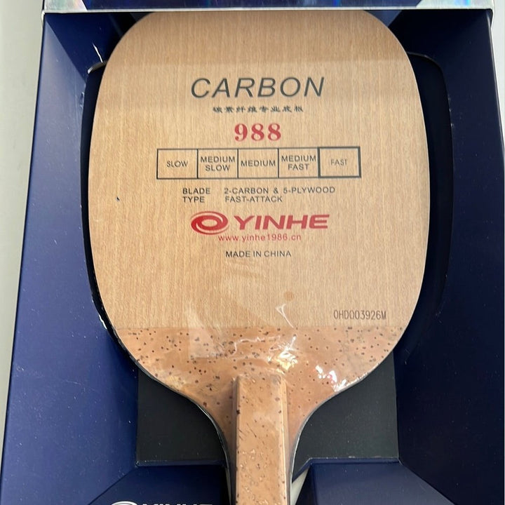 Yinhe 988 Carbon (JS Fast Attack) Table Tennis Blade