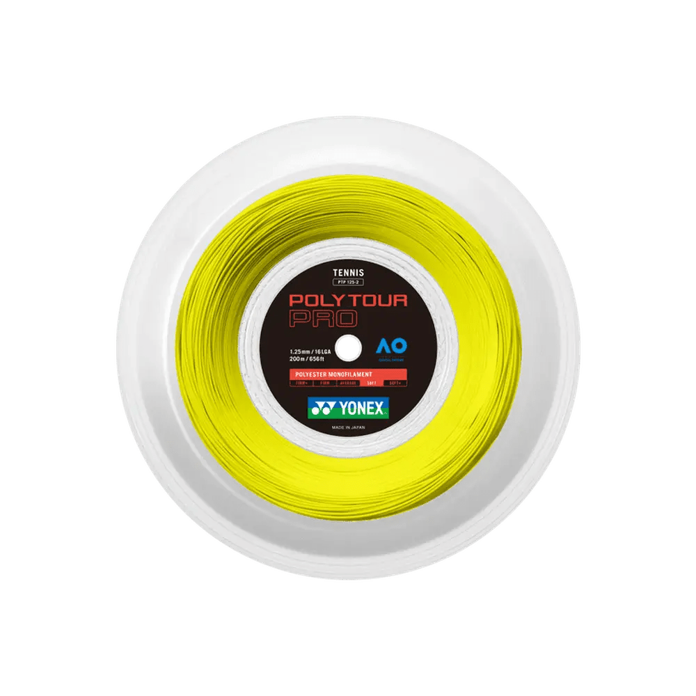 Yonex Tennis String POLY TOUR Pro 125 200M Reel PTP 125 Made in Japan